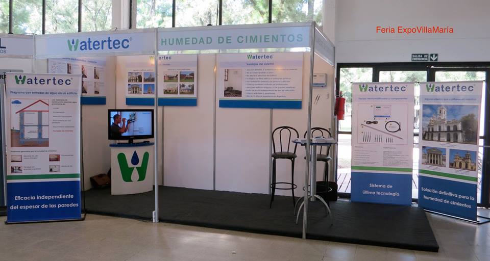 Feria Villa María Watertec Humedad de cimientos