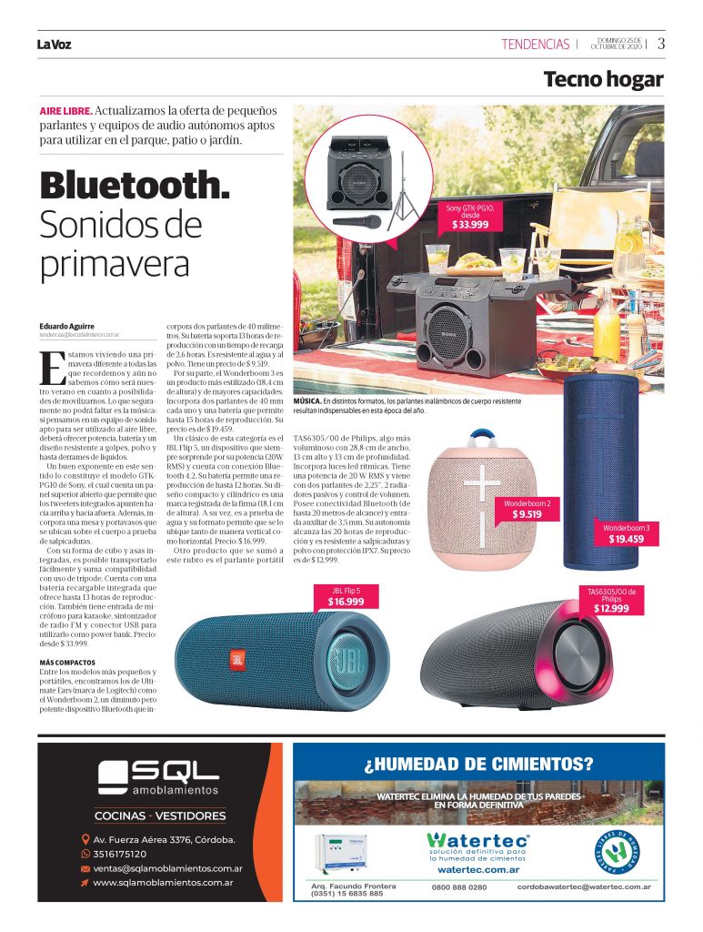 Watertec La voz Córdoba