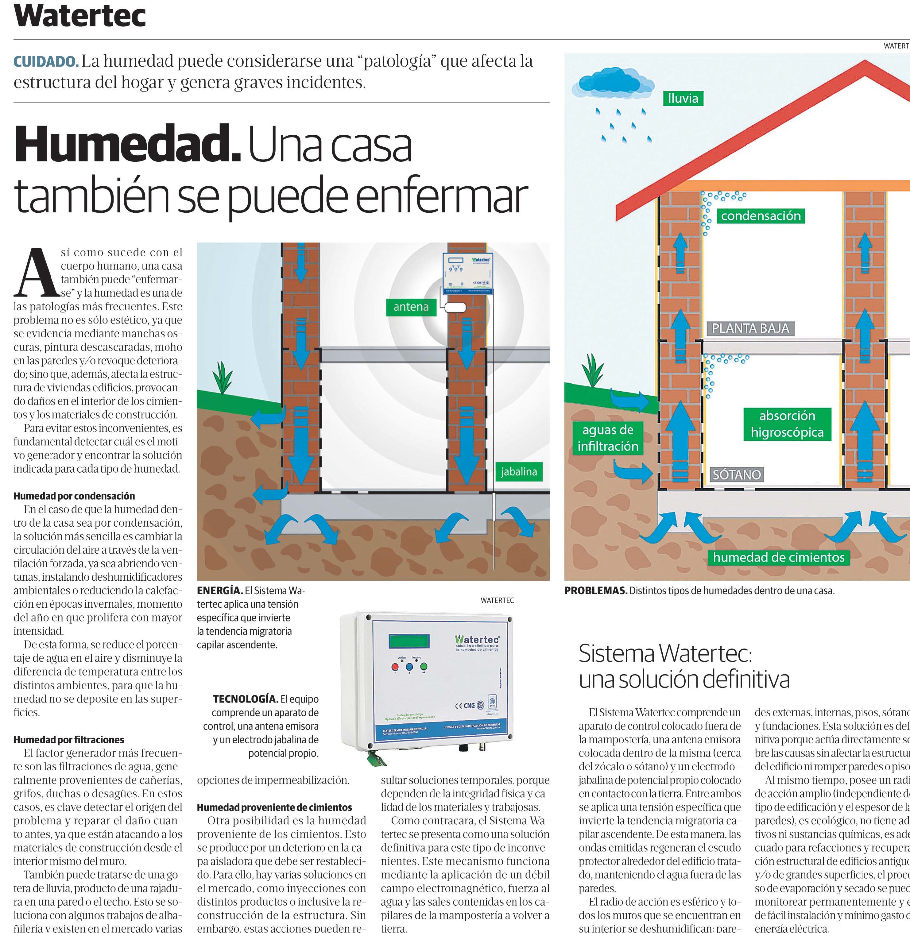 humedad de cimientos watertec